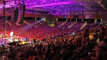 Crowd at stadium